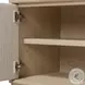 Rosenell Natural Oak Veneer 2 Drawer Sideboard