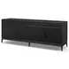 Rosenell Black Oak Veneer 2 Drawer Sideboard