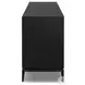 Rosenell Black Oak Veneer 2 Drawer Sideboard