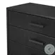 Rosenell Black Oak Veneer 8 Drawer Dresser
