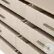 Rosenell Natural Oak Veneer 8 Drawer Dresser