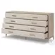 Rosenell Natural Oak Veneer 8 Drawer Dresser