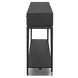 Rosenell Black Oak Veneer 78" Console Table