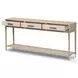 Rosenell Natural Oak Veneer Square Occassional Table Set