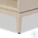 Rosenell Natural Oak Veneer Open 1 Drawer Nightstand