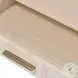 Rosenell Natural Oak Veneer Open 1 Drawer Nightstand
