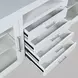 Auburn Hills White 60" Media Console