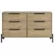 Newhall Vintage Oak Melamine Panel Bedroom Set