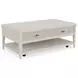 Carmella Pebble Oak Rectangular Cocktail Table