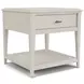 Carmella Pebble Oak Square End Table