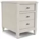 Carmella Pebble Oak Rectangular Chairside Table