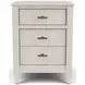 Carmella Pebble Oak Rectangular Chairside Table