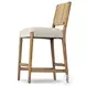Rothler Alcala Wheat Performance Fabric Counter Height Stool