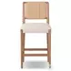 Rothler Alcala Wheat Performance Fabric Counter Height Stool
