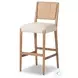 Rothler Alcala Wheat Performance Fabric Bar Stool