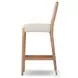 Rothler Alcala Wheat Performance Fabric Bar Stool