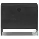 Soto Black Large 2 Drawer Nightstand