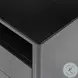 Soto Black Large 2 Drawer Nightstand