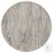 Viola Antique White Marble Round End Table