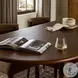 Harper Toasted Walnut 104" Extendable Oval Dining Table