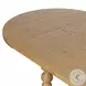 Blinn Worn Oak Veneer Leaf 88" Extendable Oval Dining Table