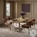 Blinn Worn Oak Veneer Leaf 88" Extendable Oval Dining Table