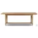 Blinn Worn Oak Veneer Leaf 88" Extendable Oval Dining Table