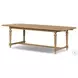 Blinn Worn Oak Veneer Leaf 88" Extendable Oval Dining Table