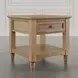 Brentwood Cascade Oak Square End Table