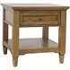 Brentwood Cascade Oak Rectangular Occasional Table Set