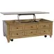 Brentwood Cascade Oak Rectangular Cocktail Table