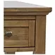 Brentwood Cascade Oak Rectangular Chairside End Table