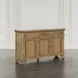 Brentwood Cascade Oak 3 Door Sideboard Cabinet