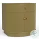 Olivia Green 1 Drawer Nightstand