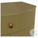 Olivia Green 1 Drawer Nightstand
