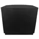 Olivia Black 1 Drawer Nightstand