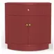Olivia Burgundy 1 Drawer Nightstand