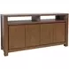 Brownstone Suede 60" Media Console