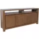 Brownstone Suede 70" Media Console