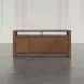 Brownstone Suede 70" Media Console