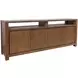 Brownstone Suede 80" Media Console