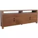 Brownstone Suede 80" Media Console