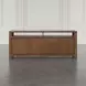 Brownstone Suede 80" Media Console