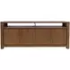 Brownstone Suede 80" Media Console