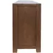 Brownstone Suede 80" Media Console