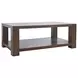 Brownstone Chocolate Brown Rectangular Occasional Tabe Set