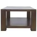 Brownstone Chocolate Brown Rectangular Occasional Tabe Set