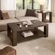 Brownstone Chocolate Brown Rectangular Occasional Tabe Set