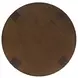 Brownstone Chocolate Brown Round Occasional Tabe Set