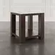 Brownstone Chocolate Brown Square End Table